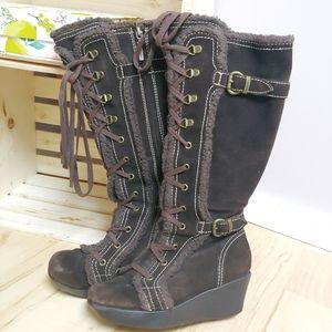 Report Leather Winter Boots